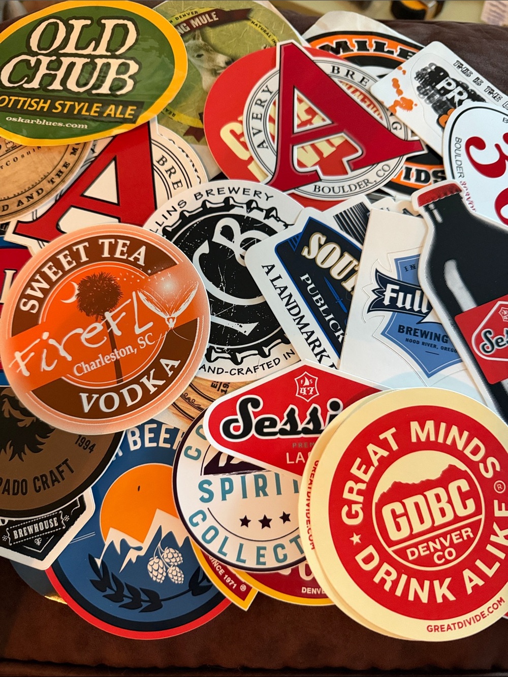 Assorted Craft Beer & Spirits Sticker Pack